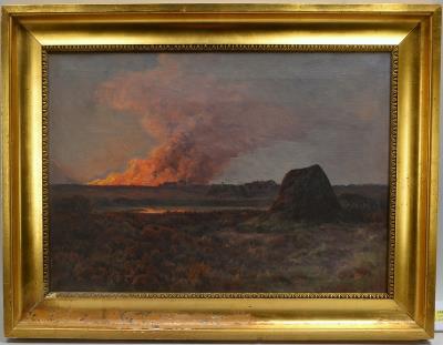 Feuer im Moor
