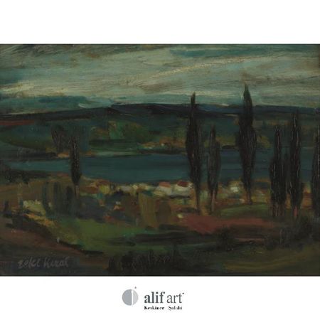 Landscape by Zeki Kiral - Auction record, sale price, and art valuation. Compare with similar artists and explore comparable artworks.