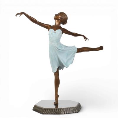 Figure of a Ballerina by Victor Villareal - Auction record, sale price, and art valuation. Compare with similar artists and explore comparable artworks.