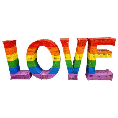 Three Foot "LOVE" Pop Art Sculpture