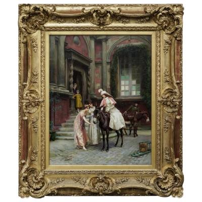 Courtyard Painting