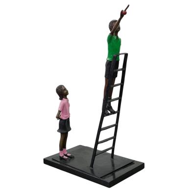 Children w/ Ladder