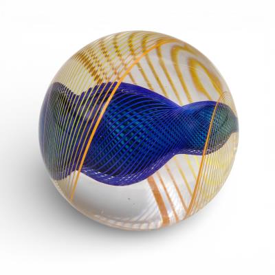 Glass Paperweight Sphere