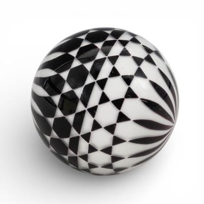 Glass Paperweight Sphere