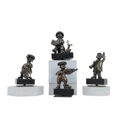 Judaica Hasidic Musician Band Figurines