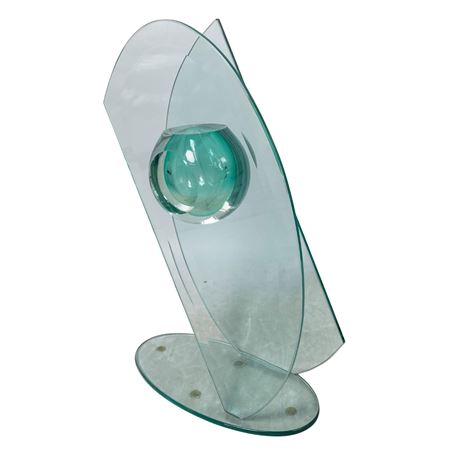 Abstract Glass Sculpture