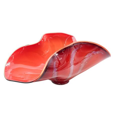 Fusion Z Hand Blown Glass Centerpiece