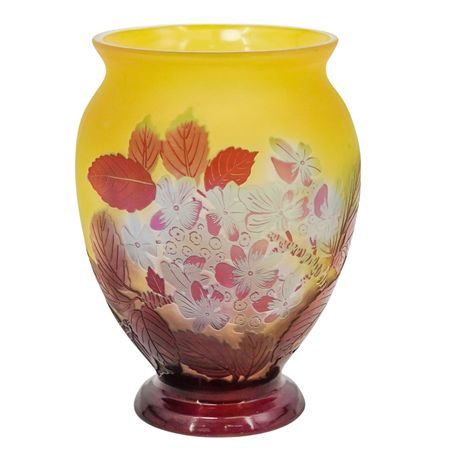 Cameo Glass Vase