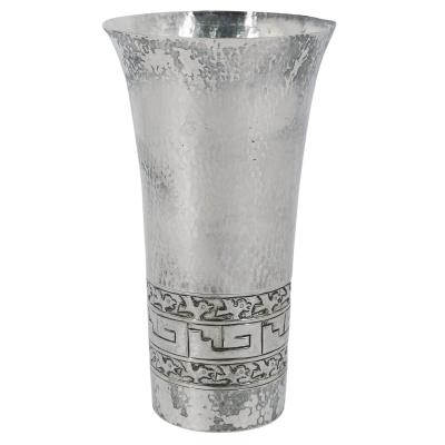 Peruvian Sterling Silver Vase