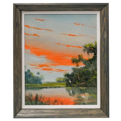 Everglades Sunset Scene