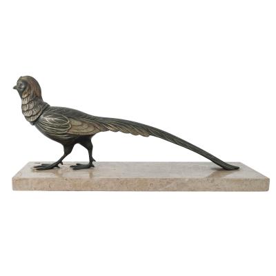 Spelter Pheasant Sculpture