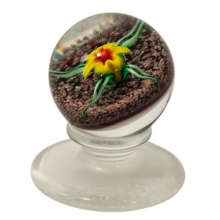 Spider Lily Pedestal Paperweight