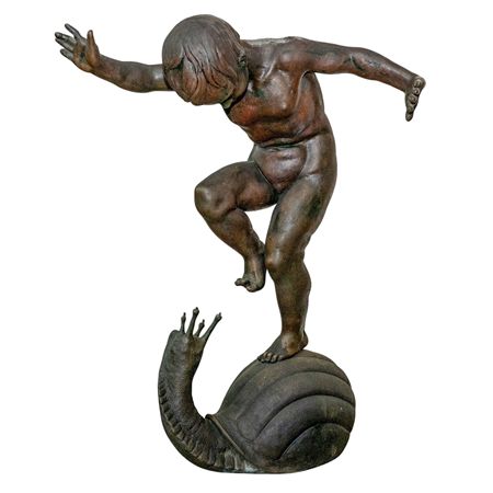 Boy on the Snail