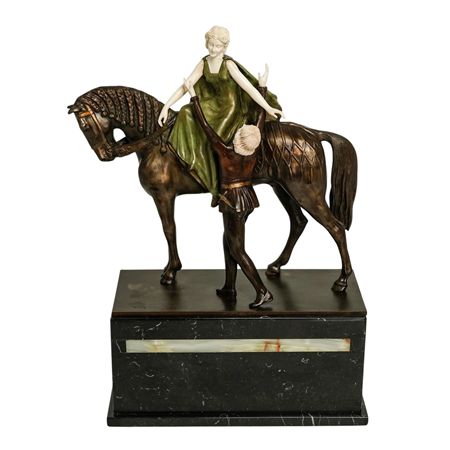Maiden on Horse