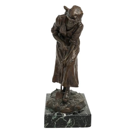Lady with Shovel