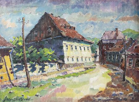 "The Old Mill of Baia mare" by Oszkar Nagy - Auction record, sale price, and art valuation. Compare with similar artists and explore comparable artworks.