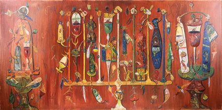 Menora by Stefan Pelmus - Auction record, sale price, and art valuation. Compare with similar artists and explore comparable artworks.