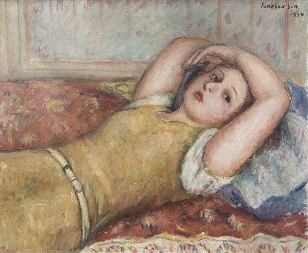 "Resting" by Gheorghe Ionescu Sin - Auction record, sale price, and art valuation. Compare with similar artists and explore comparable artworks.