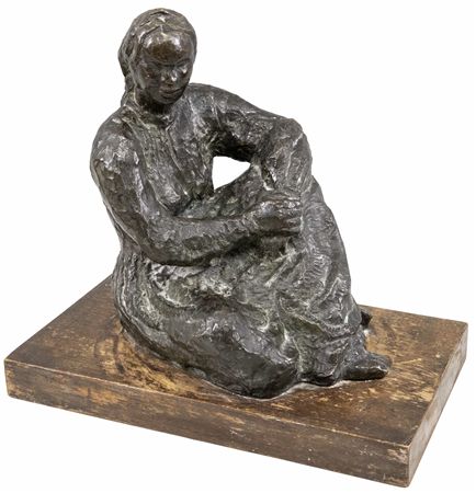 "Thinking" by Mac Michael Philip Constantinescu - Auction record, sale price, and art valuation. Compare with similar artists and explore comparable artworks.