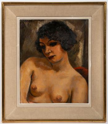Half-Nude Girl