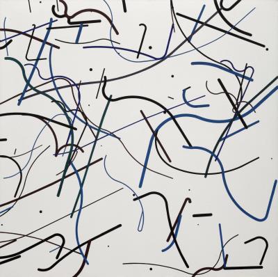 Lines No. 61 by Zdenek Sykora - Auction record, sale price, and art valuation. Compare with similar artists and explore comparable artworks.