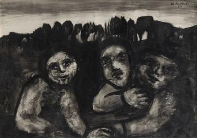 Tres personajes