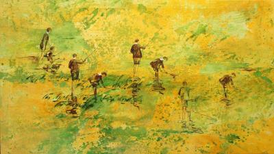 Yellow Fishermen Children
