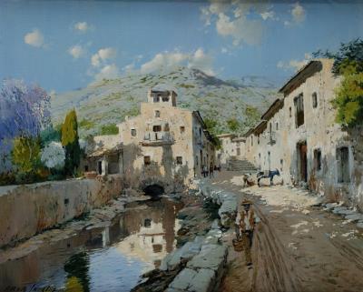 Village View by Francisco Paya Sanchis - Auction record, sale price, and art valuation. Compare with similar artists and explore comparable artworks.