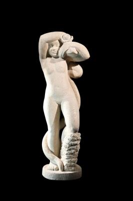 Eve with snake