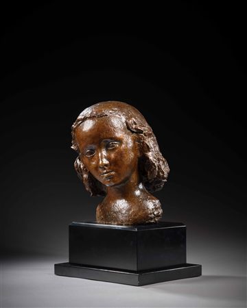 Bust of Jacqueline by Paul Belmondo - Auction record, sale price, and art valuation. Compare with similar artists and explore comparable artworks.