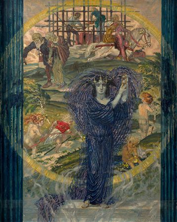 Allegory of the Ages of Life by Julius Diez - Auction record, sale price, and art valuation. Compare with similar artists and explore comparable artworks.