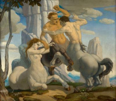 Centaurs by Harry Morley - Auction record, sale price, and art valuation. Compare with similar artists and explore comparable artworks.