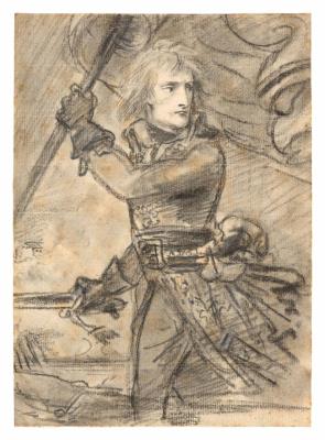 General Bonaparte at the Bridge of Arcole on 15 November 1796