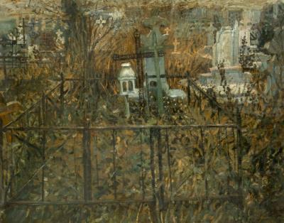 Closed Garden [1992] by Ioana Batranu - Auction record, sale price, and art valuation. Compare with similar artists and explore comparable artworks.