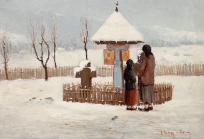 At the wayside shrine