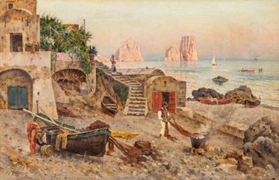 Fishermen in Capri (1920s)