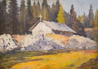 A church in the woods by Atanas Mihov - Auction record, sale price, and art valuation. Compare with similar artists and explore comparable artworks.