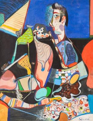 Portrait of a painter