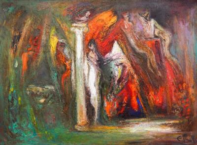 Ancient composition by Encho Pironkov - Auction record, sale price, and art valuation. Compare with similar artists and explore comparable artworks.