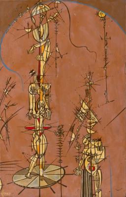 Sample artwork by Aurel Acasandrei (1939 - 2006), known for painting - View similar artists and auction records