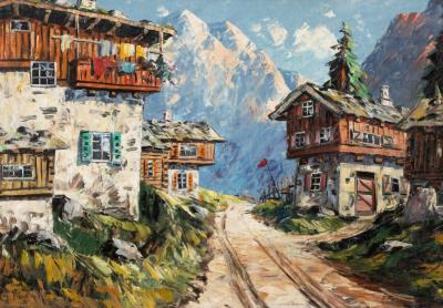 Landscape from the Alps by Rudolph Negely - Auction record, sale price, and art valuation. Compare with similar artists and explore comparable artworks.