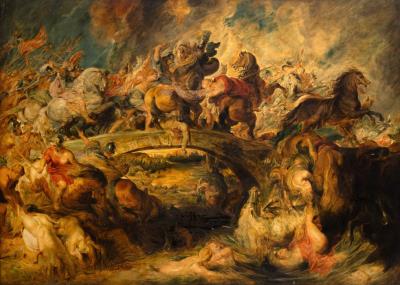 The Battle of the Amazons (after Peter Paul Rubens)