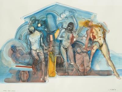 Time, the devourer of all things by Rudi Labas - Auction record, sale price, and art valuation. Compare with similar artists and explore comparable artworks.