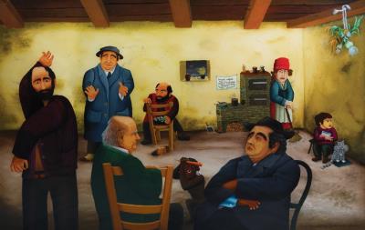 Goran among doctors by Josip Generalic - Auction record, sale price, and art valuation. Compare with similar artists and explore comparable artworks.