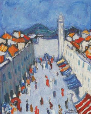 Stradun by Ðuro Pulitika - Auction record, sale price, and art valuation. Compare with similar artists and explore comparable artworks.