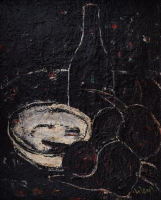 Still life with bottle