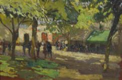 Pedro Mendoza Street by Francisco Mariani - Auction record, sale price, and art valuation. Compare with similar artists and explore comparable artworks.