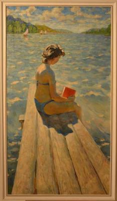 Summer, examination time by Viktor Pavlovitch Legeza - Auction record, sale price, and art valuation. Compare with similar artists and explore comparable artworks.