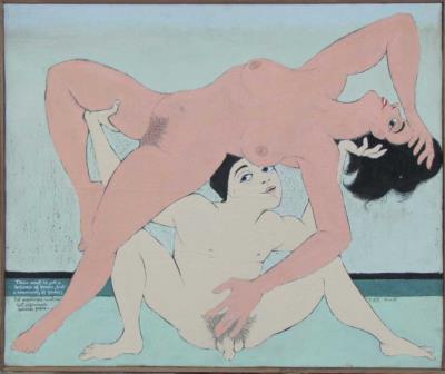 Erotic scene