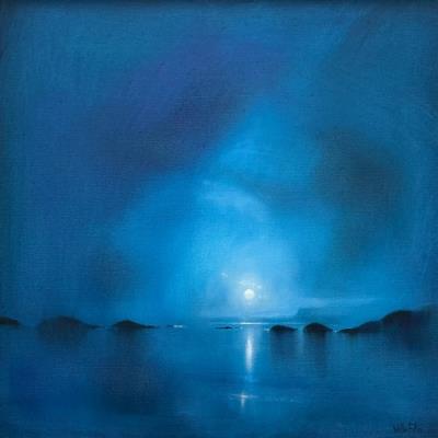 Moonrise over Skye